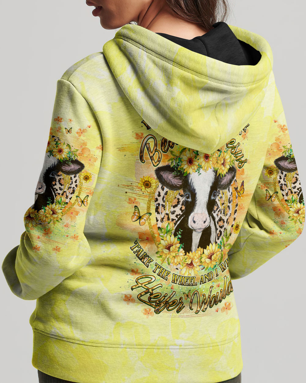 Living Life Somewhere Between Jesus Heifer Women's All Over Print Shirt - Yhhg0605243