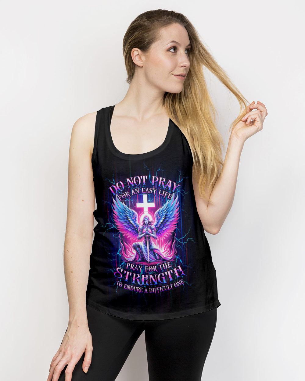 Do Not Pray For An Easy Life Women's All Over Print Shirt - Yhhg0606241