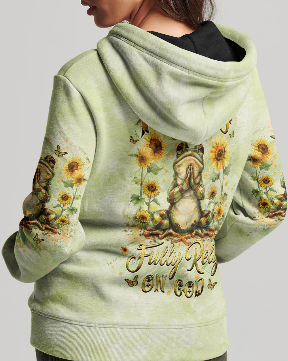 Fully Rely On God Women's All Over Print Shirt - Yhhg0609243