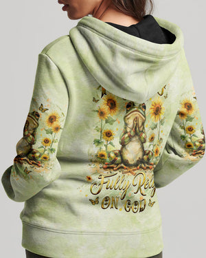 Fully Rely On God Women's All Over Print Shirt - Yhhg0609243