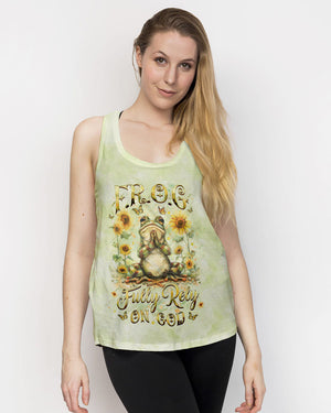 Fully Rely On God Women's All Over Print Shirt - Yhhg0609243