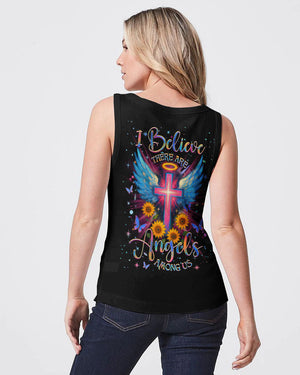 I Believe There Are Angels Among Us Women's All Over Print Shirt - Yhhg0705254