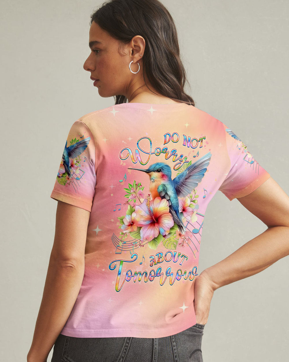 Do Not Worry About Tomorrow Women's All Over Print Shirt - Yhhg0711243