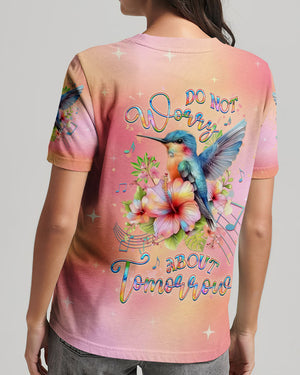 Do Not Worry About Tomorrow Women's All Over Print Shirt - Yhhg0711243