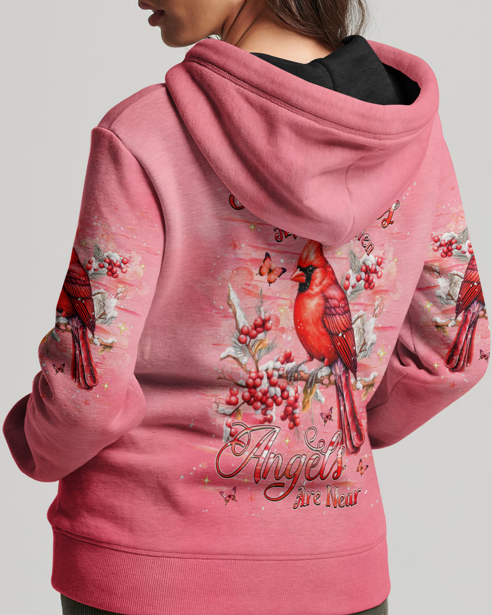 When Cardinals Appear Angels Are Near Women's All Over Print Shirt - Yhhg0801254