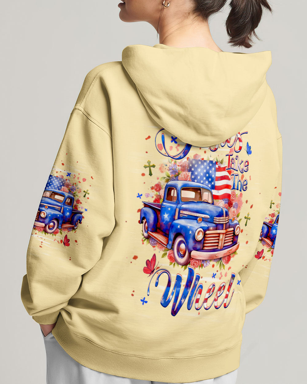 Jesus Take The Wheel Sunflowers Women's All Over Print Shirt - Yhhg0809251