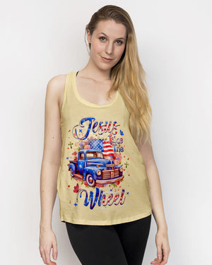 Jesus Take The Wheel Sunflowers Women's All Over Print Shirt - Yhhg0809251