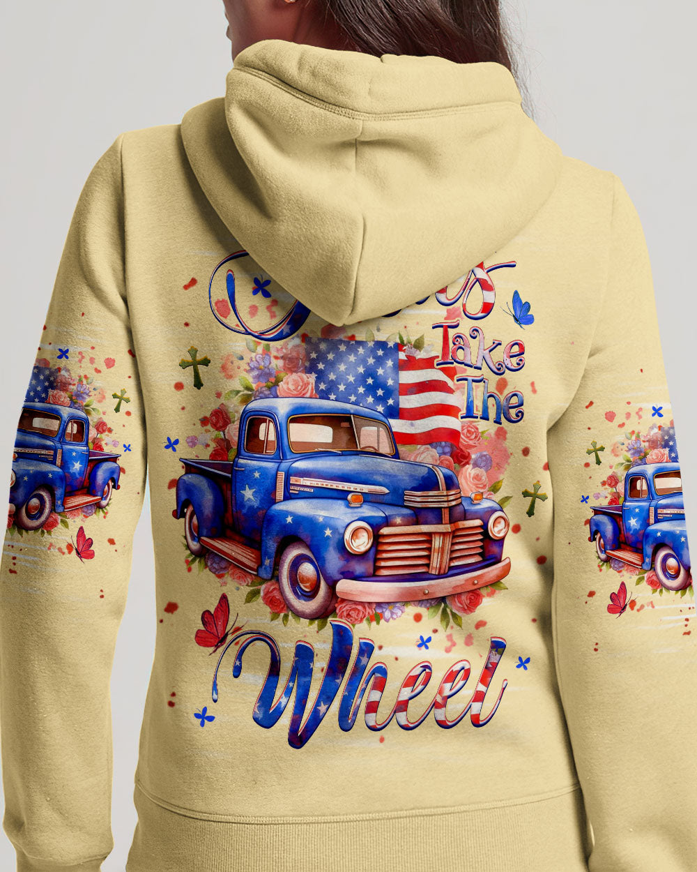 Jesus Take The Wheel Sunflowers Women's All Over Print Shirt - Yhhg0809251