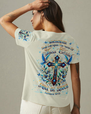 Whosoever Calls on Jesus Christ Women's All Over Print Shirt - Yhhg0901251
