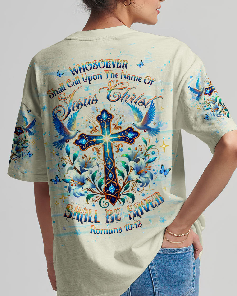 Whosoever Calls on Jesus Christ Women's All Over Print Shirt - Yhhg0901251