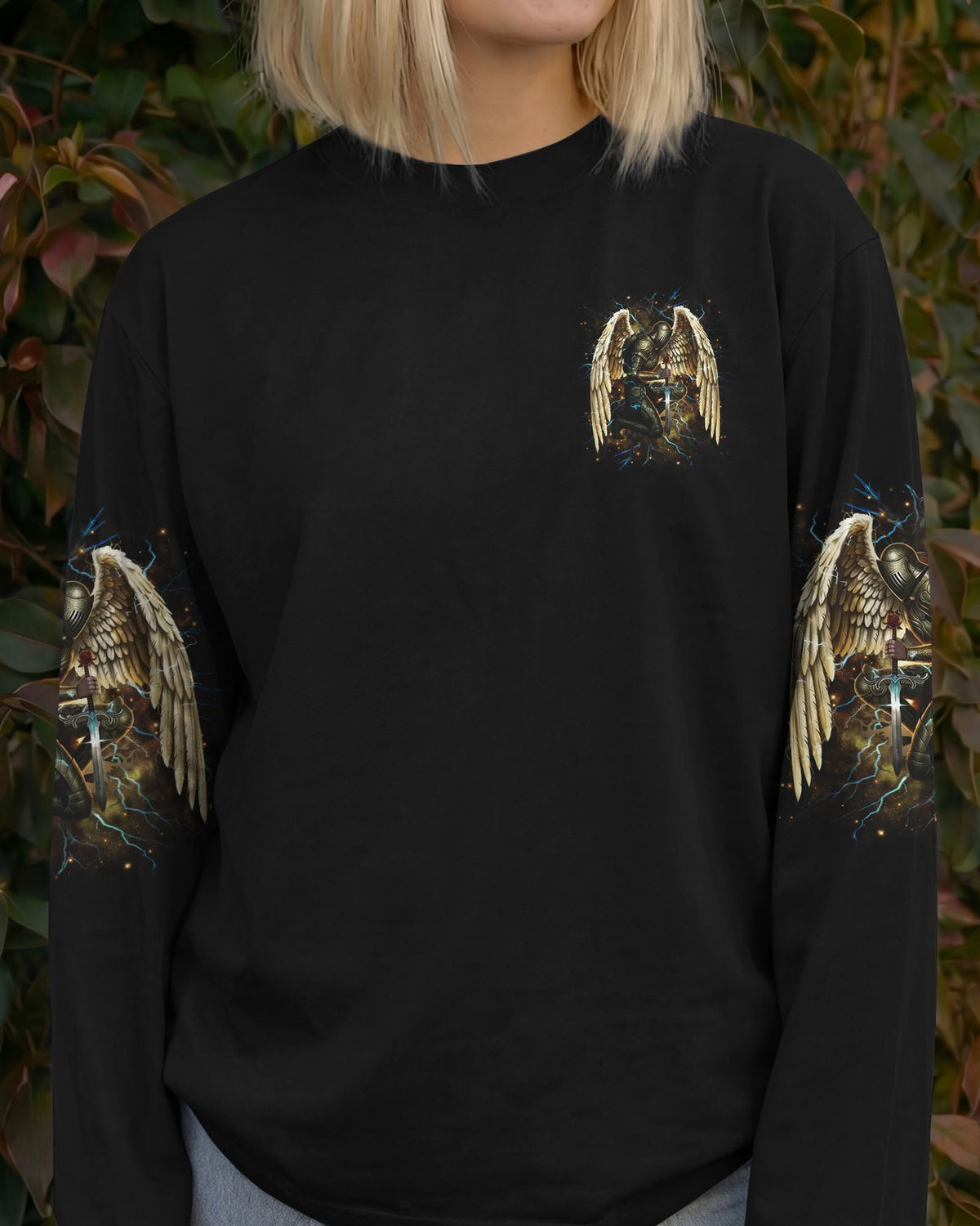 She Who Kneels Before God Women's All Over Print Shirt - Yhhg0902262