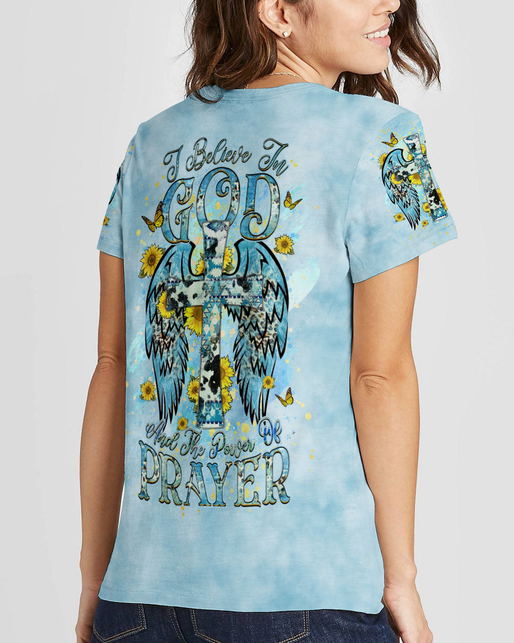 I Believe In God Women's All Over Print Shirt - Yhhg0904241