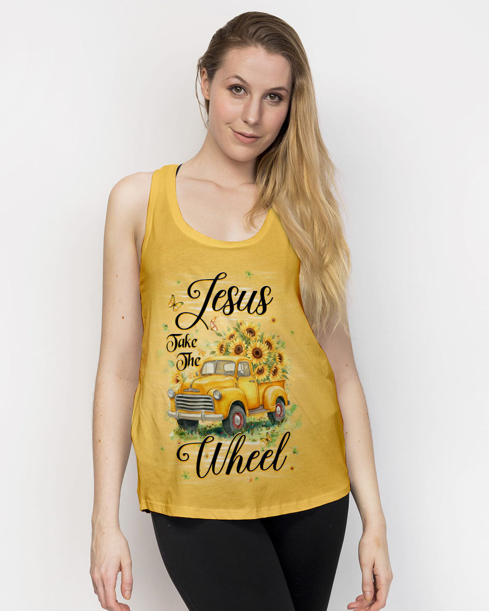 Jesus Take The Wheel Women's All Over Print Shirt - Yhhg0912253