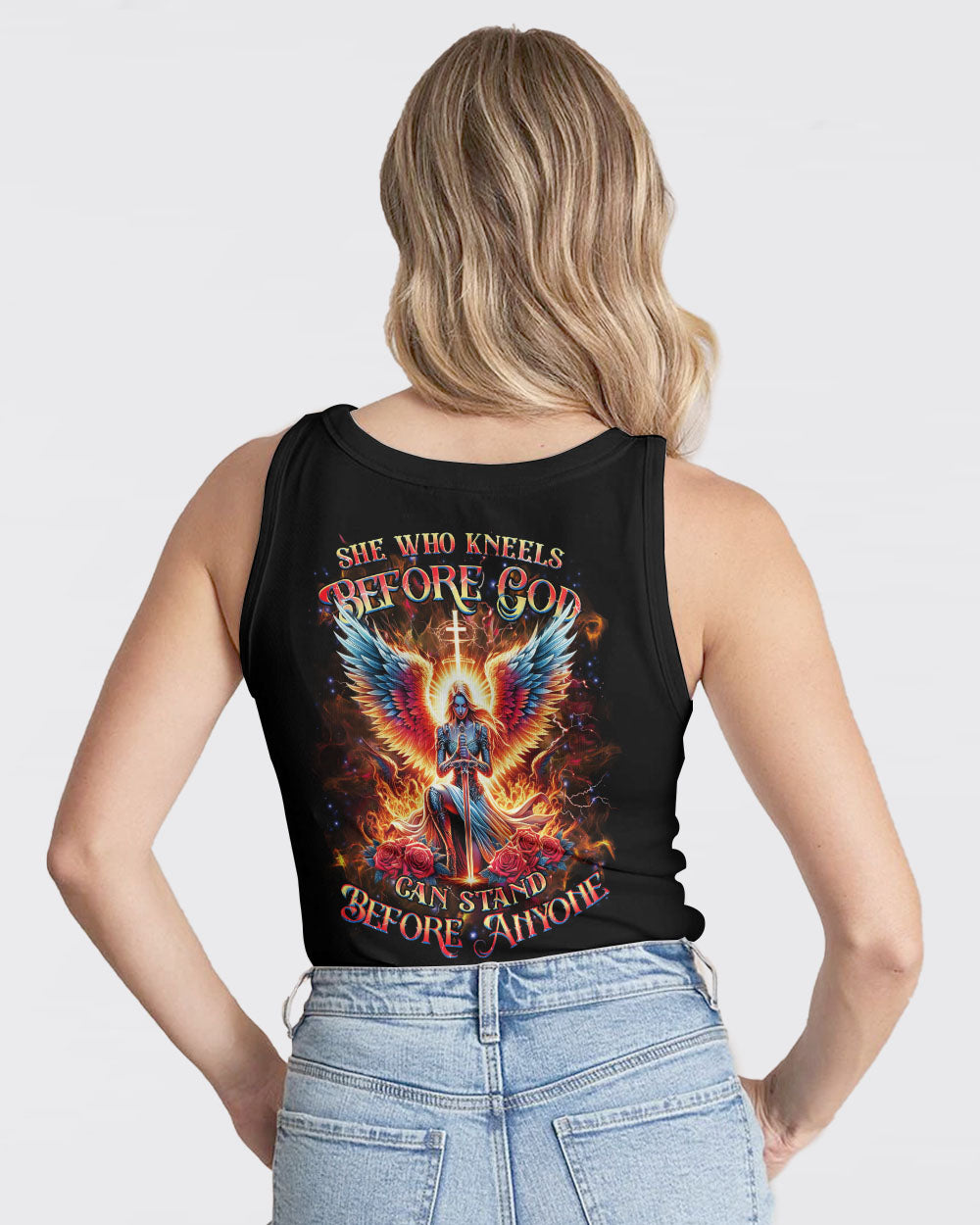 She Who Kneels Before God Women's All Over Print Shirt - Yhhg1104241