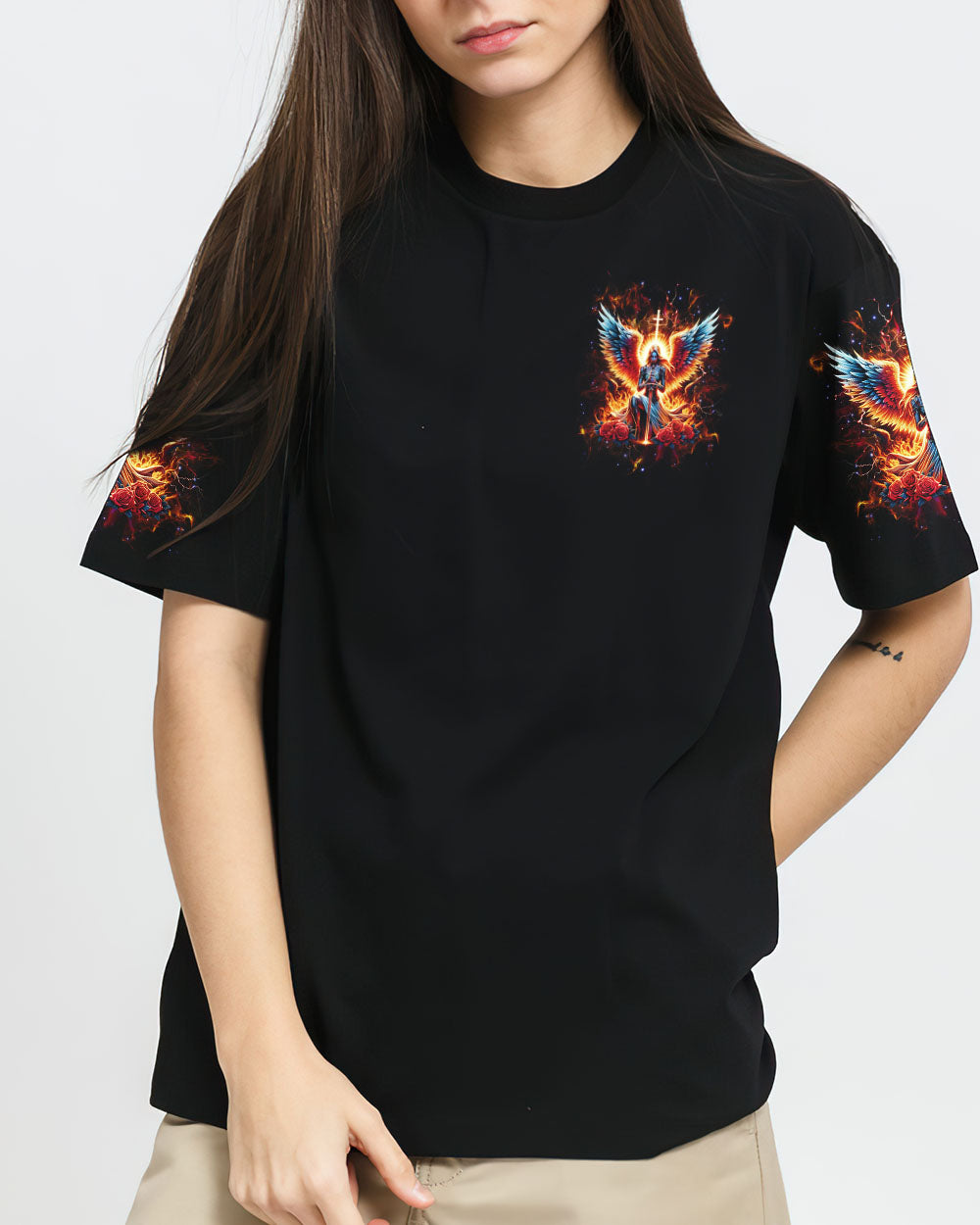 She Who Kneels Before God Women's All Over Print Shirt - Yhhg1104241