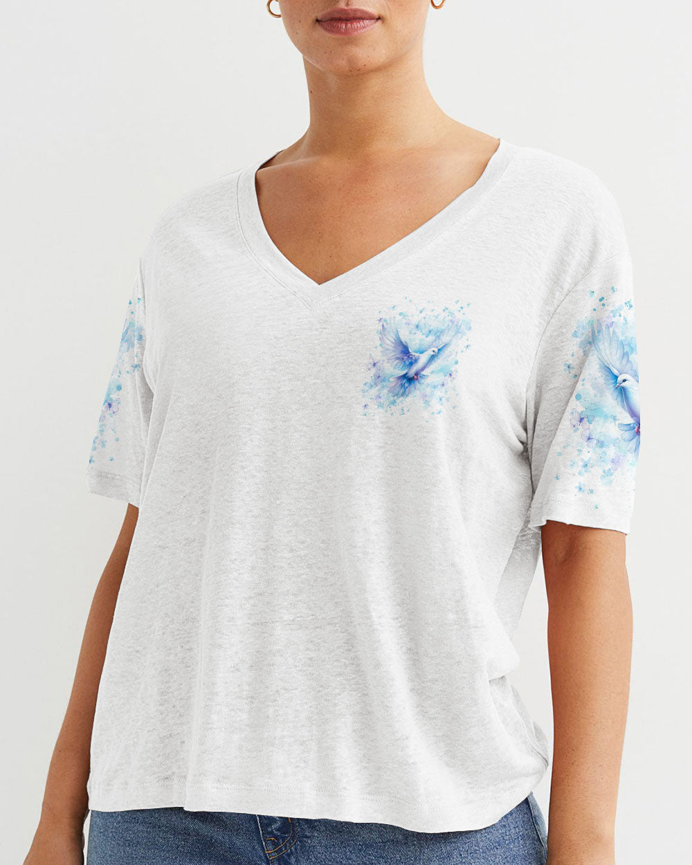 Peace Be With You Women's All Over Print Shirt - Yhhg1107241
