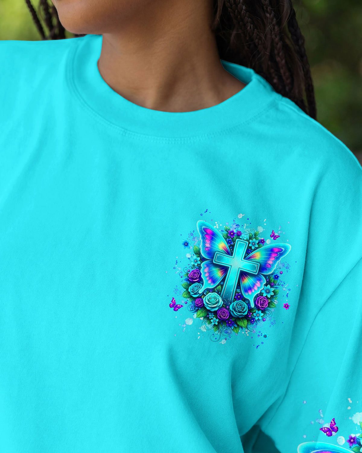 When God Steps In Miracles Happen Women's All Over Print Shirt - Yhhg1202262