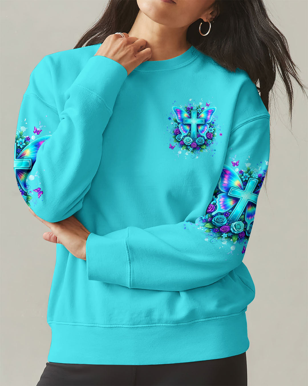 When God Steps In Miracles Happen Women's All Over Print Shirt - Yhhg1202262