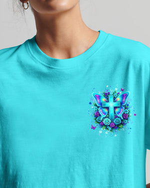 When God Steps In Miracles Happen Women's All Over Print Shirt - Yhhg1202262