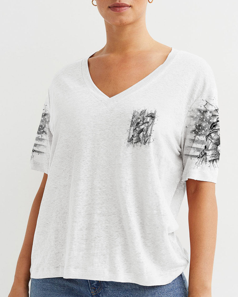 A Warrior Of Christ Women's All Over Print Shirt - Yhhg1208242