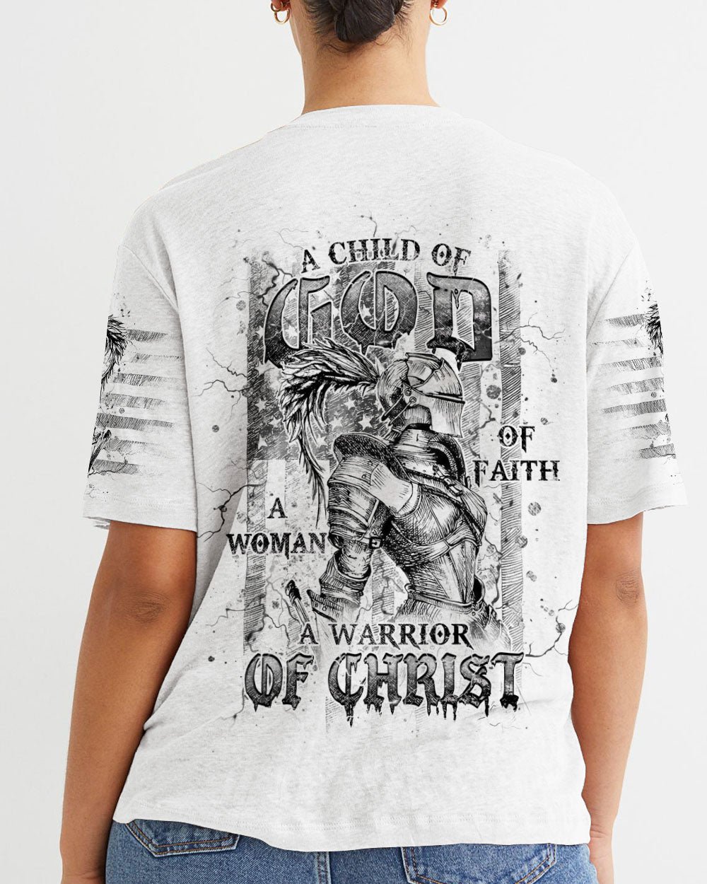 A Warrior Of Christ Women's All Over Print Shirt - Yhhg1208242
