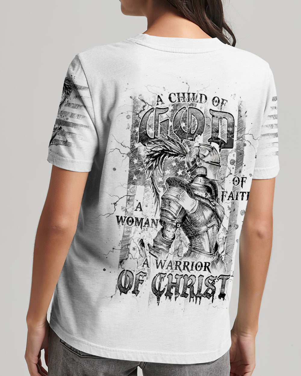 A Warrior Of Christ Women's All Over Print Shirt - Yhhg1208242