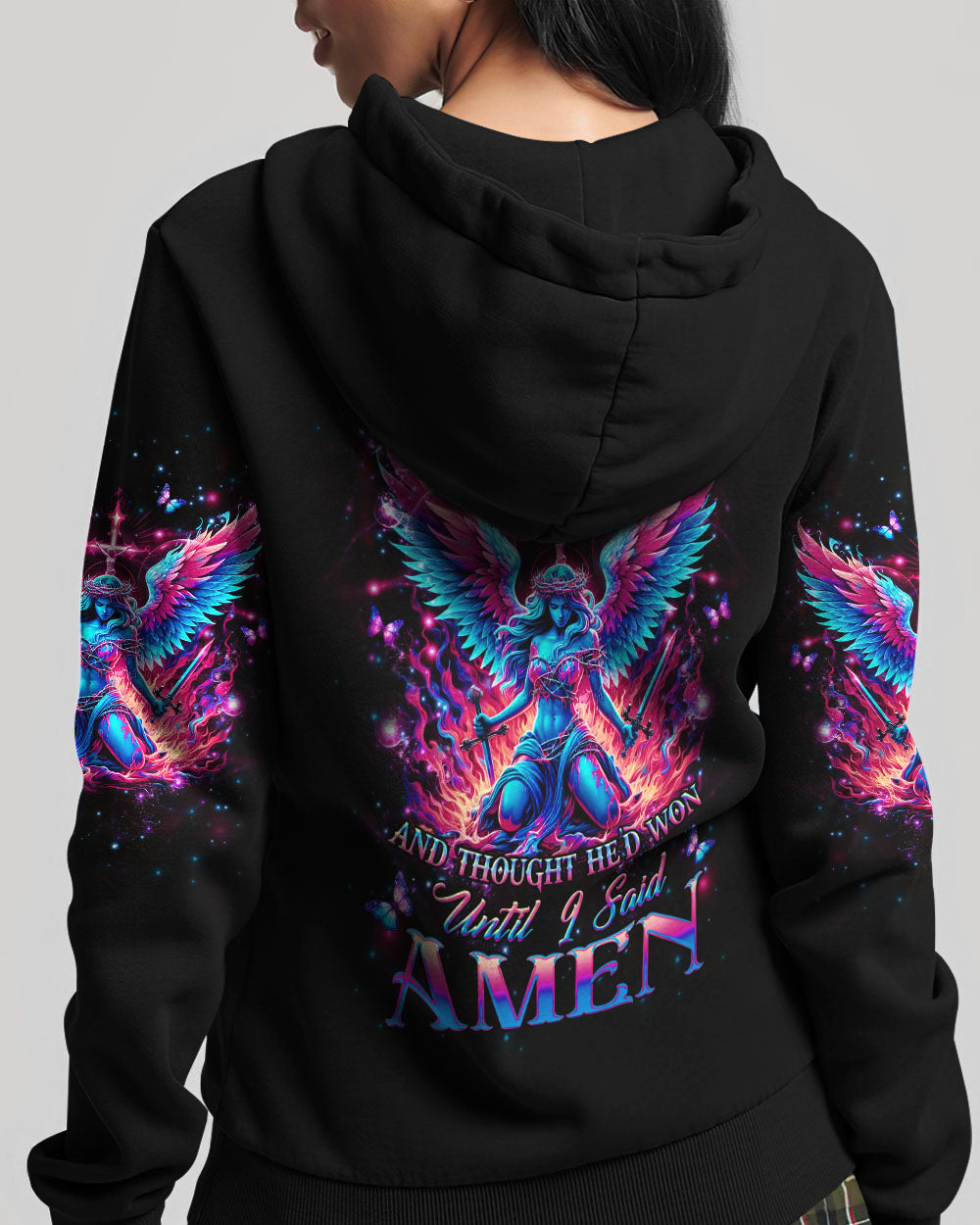 The Devil Saw Me With My Head Down Women's All Over Print Shirt - Yhhg1405244