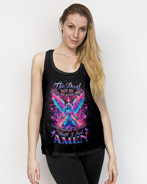 The Devil Saw Me With My Head Down Women's All Over Print Shirt - Yhhg1405244