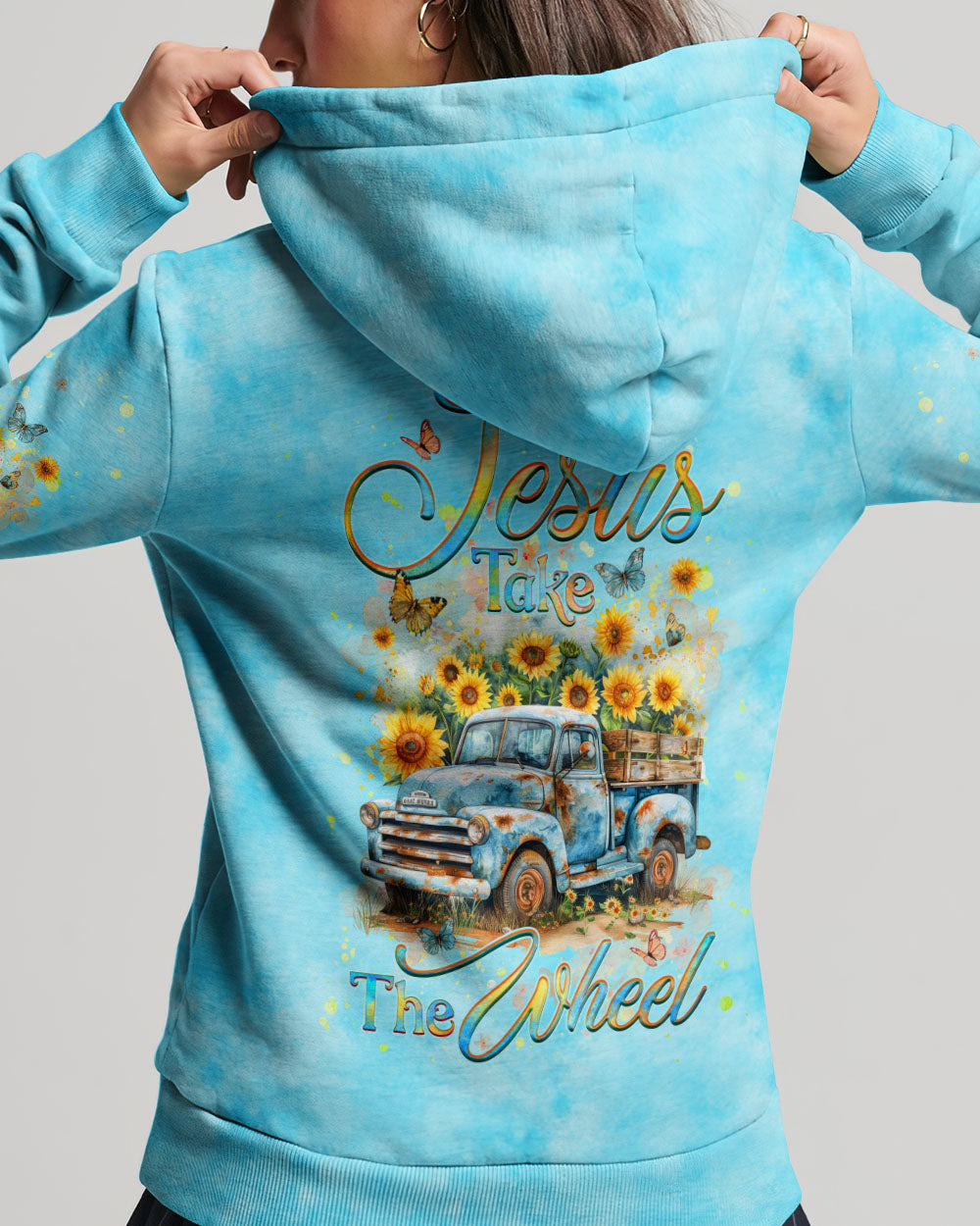 Jesus Take The Wheel Women's All Over Print Shirt - Yhhg1504244