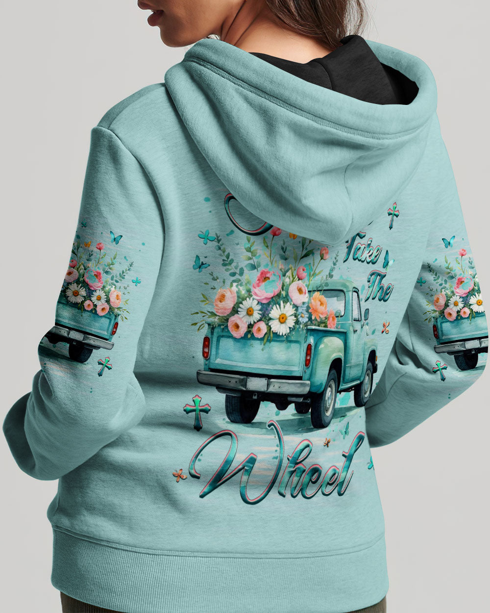 Jesus Take The Wheel Women's All Over Print Shirt - Yhhg1509253