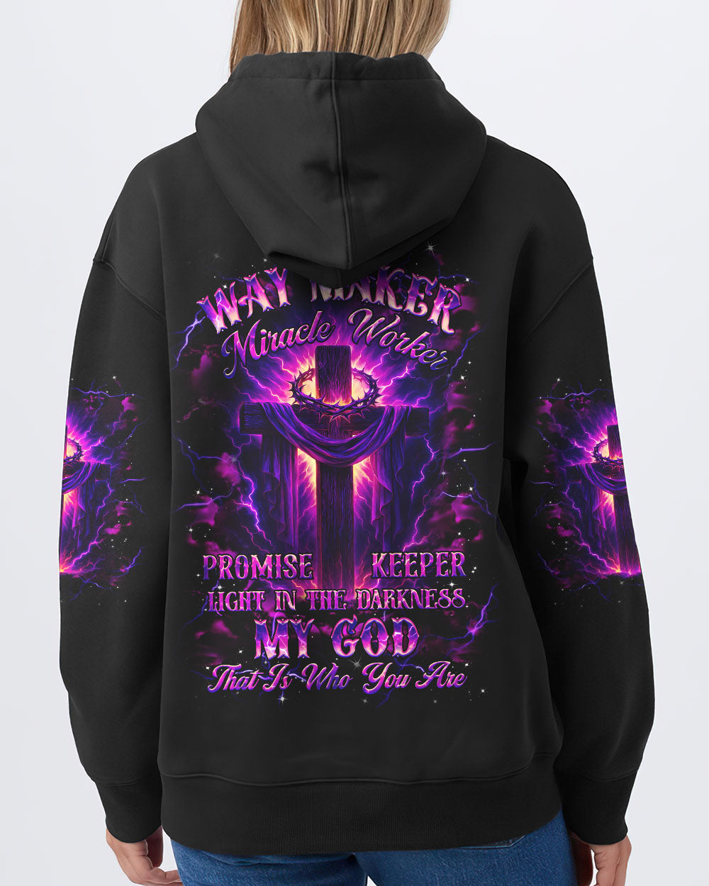 Way Maker Miracle Worker Cross Women's All Over Print Shirt - Yhhg1607254