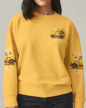 Jesus Take The Wheel Sunflowers Women's All Over Print Shirt - Yhhg1610253