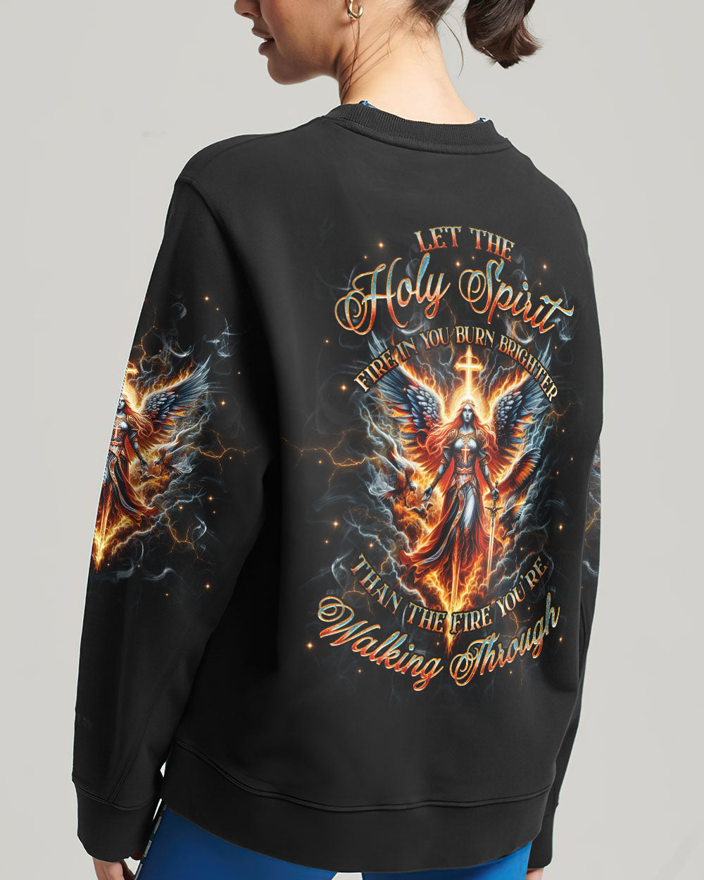 Let The Holy Spirit Fire In You Women's All Over Print Shirt - Yhhg1704241