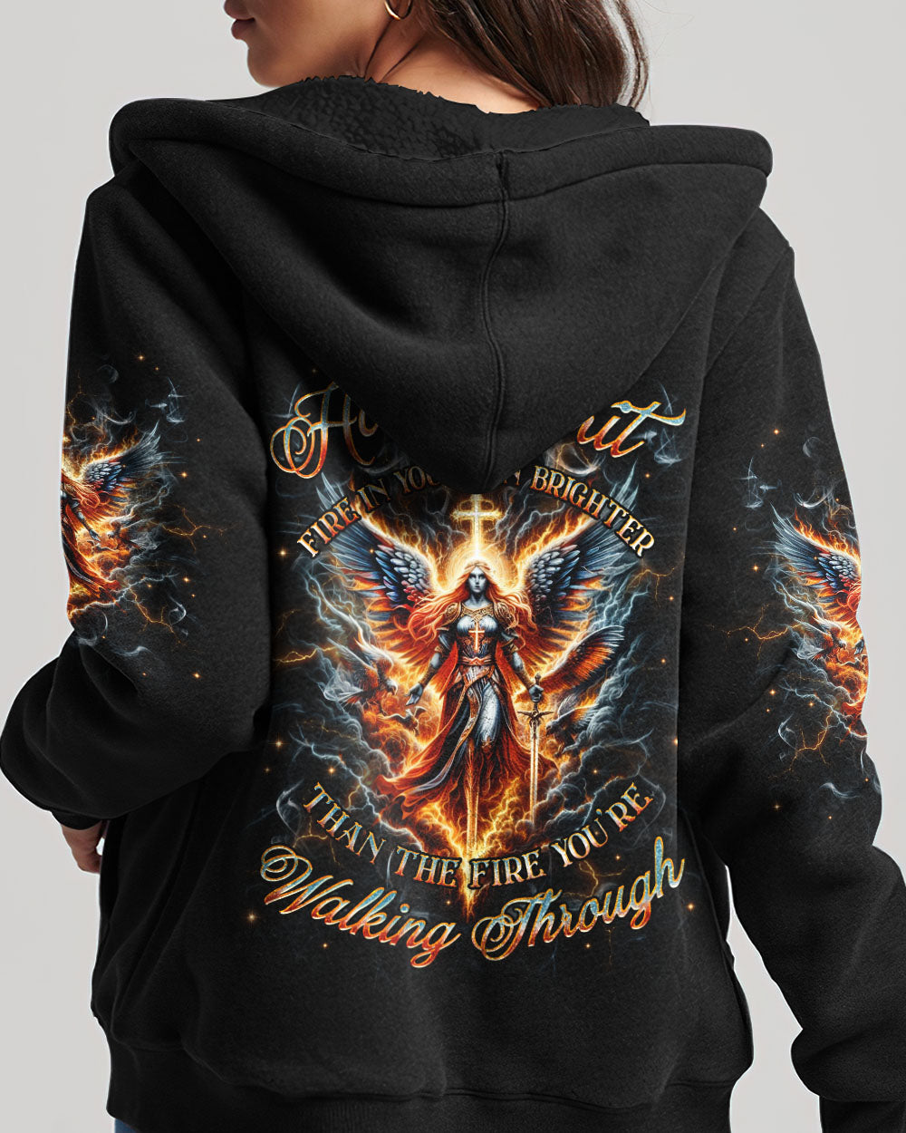 Let The Holy Spirit Fire In You Women's All Over Print Shirt - Yhhg1704241