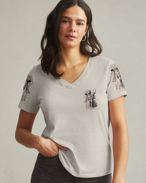 She Who Kneels Before God Women's All Over Print Shirt - Yhhg1709242