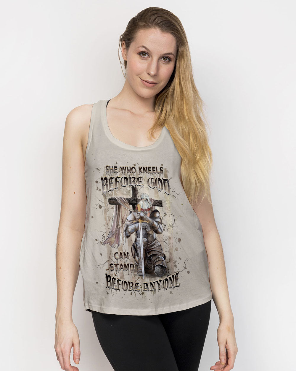 She Who Kneels Before God Women's All Over Print Shirt - Yhhg1709242