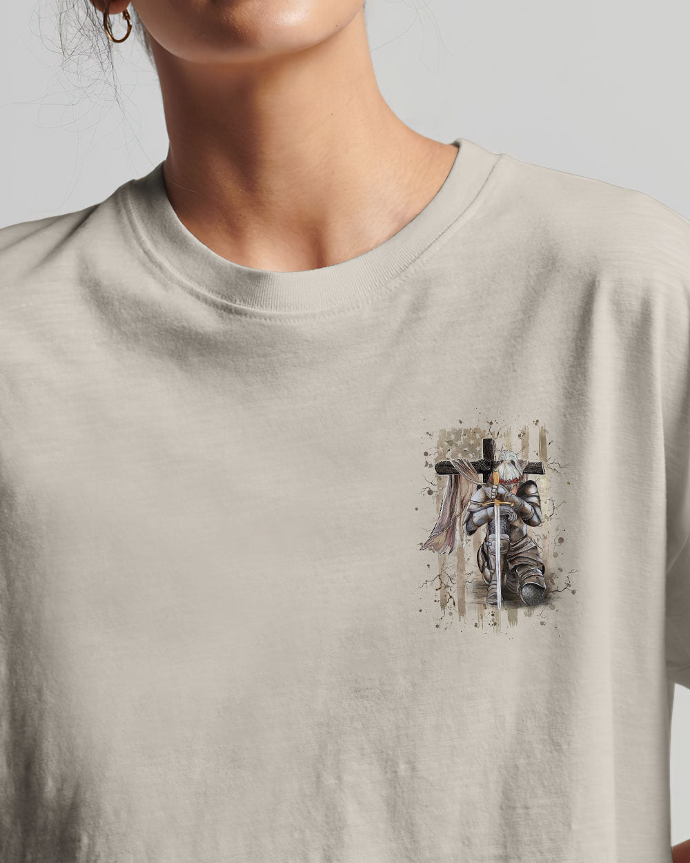 She Who Kneels Before God Women's All Over Print Shirt - Yhhg1709242