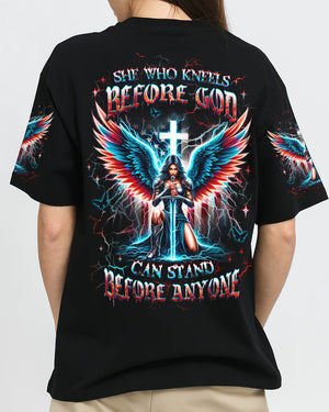 She Who Kneels Before God Women's All Over Print Shirt - Yhhg1710242
