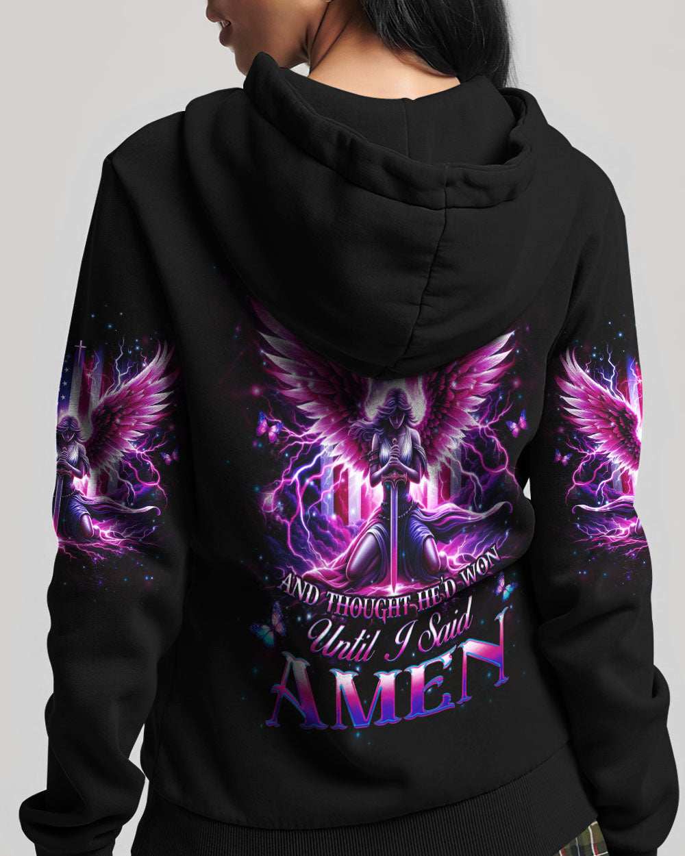The Devil Saw Me With My Head Down Women's All Over Print Shirt - Yhhg1802253