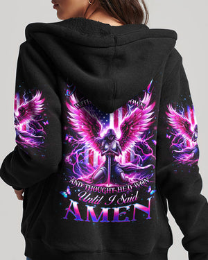 The Devil Saw Me With My Head Down Women's All Over Print Shirt - Yhhg1802253