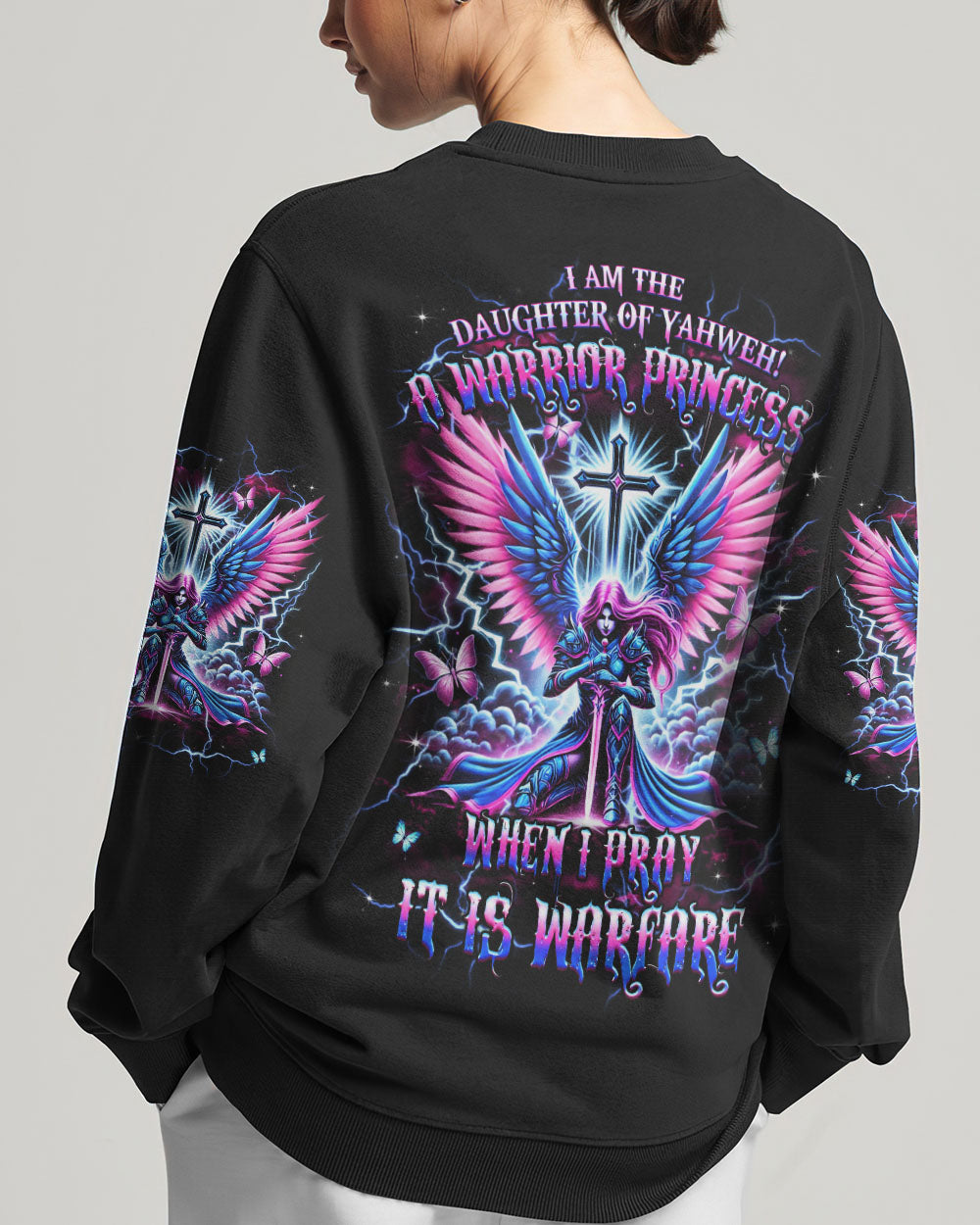 I Am The Daughter Of Yahweh Women's All Over Print Shirt - Yhhg1912244