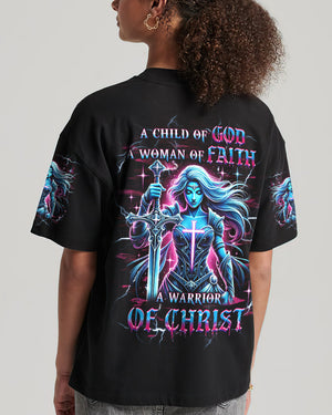 A Child Of God A Woman Of Faith Women's All Over Print Shirt - Yhhg2001253