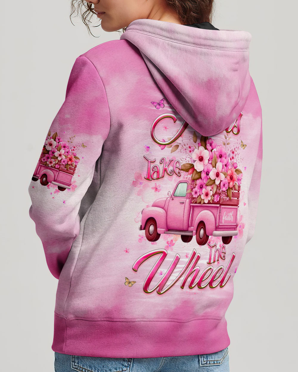 Jesus Take The Wheel Women's All Over Print Shirt - Yhhg2001262