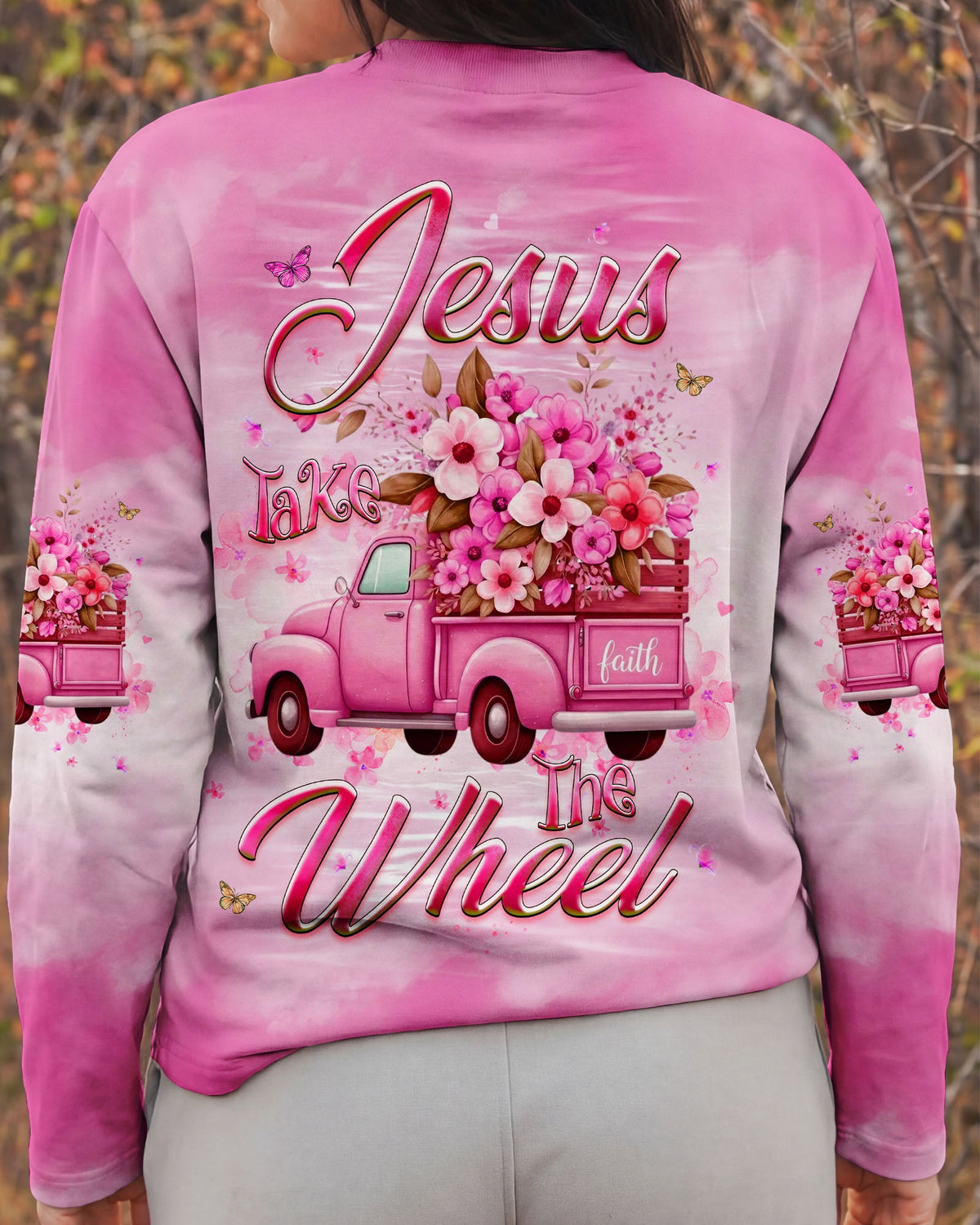 Jesus Take The Wheel Women's All Over Print Shirt - Yhhg2001262