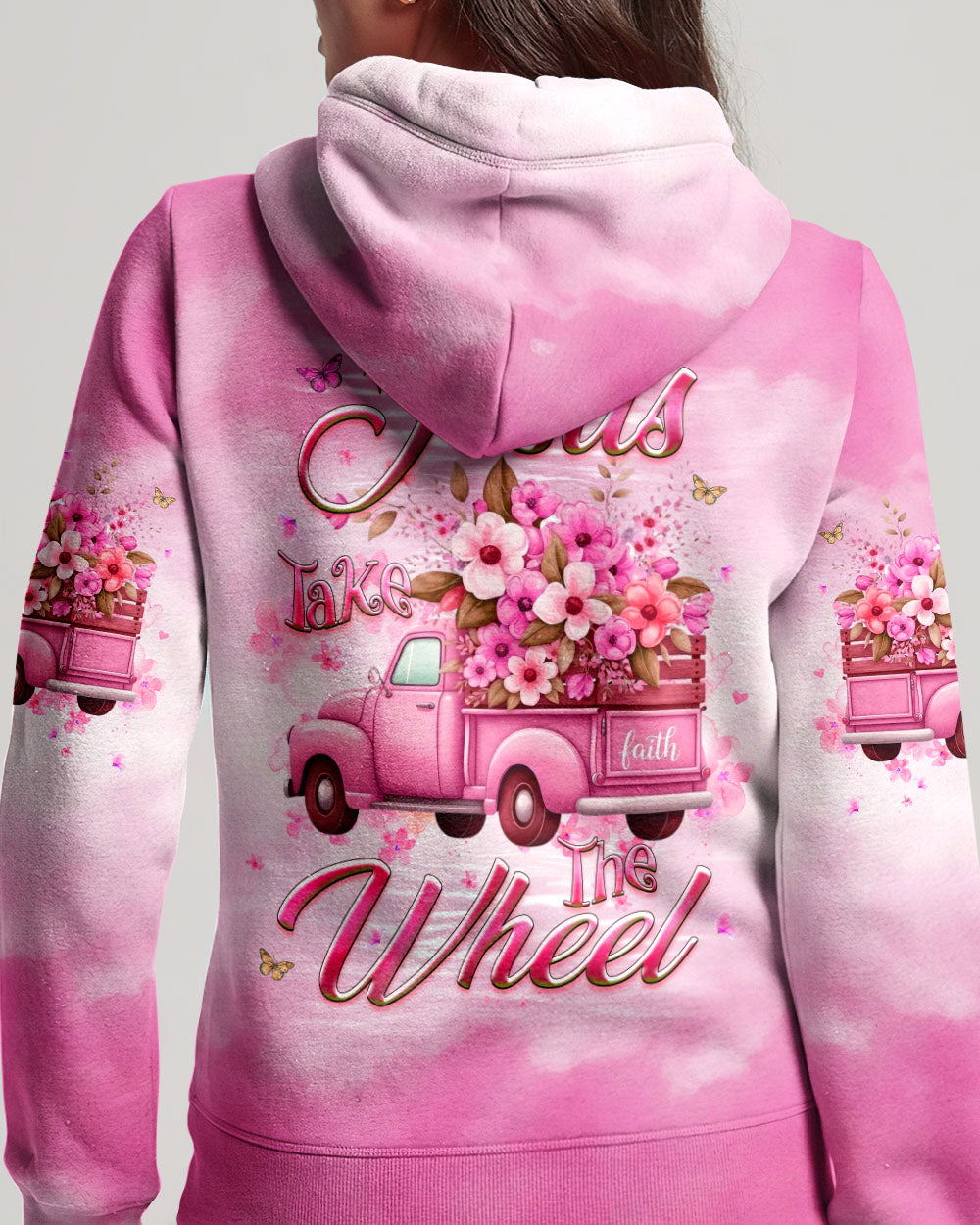 Jesus Take The Wheel Women's All Over Print Shirt - Yhhg2001262