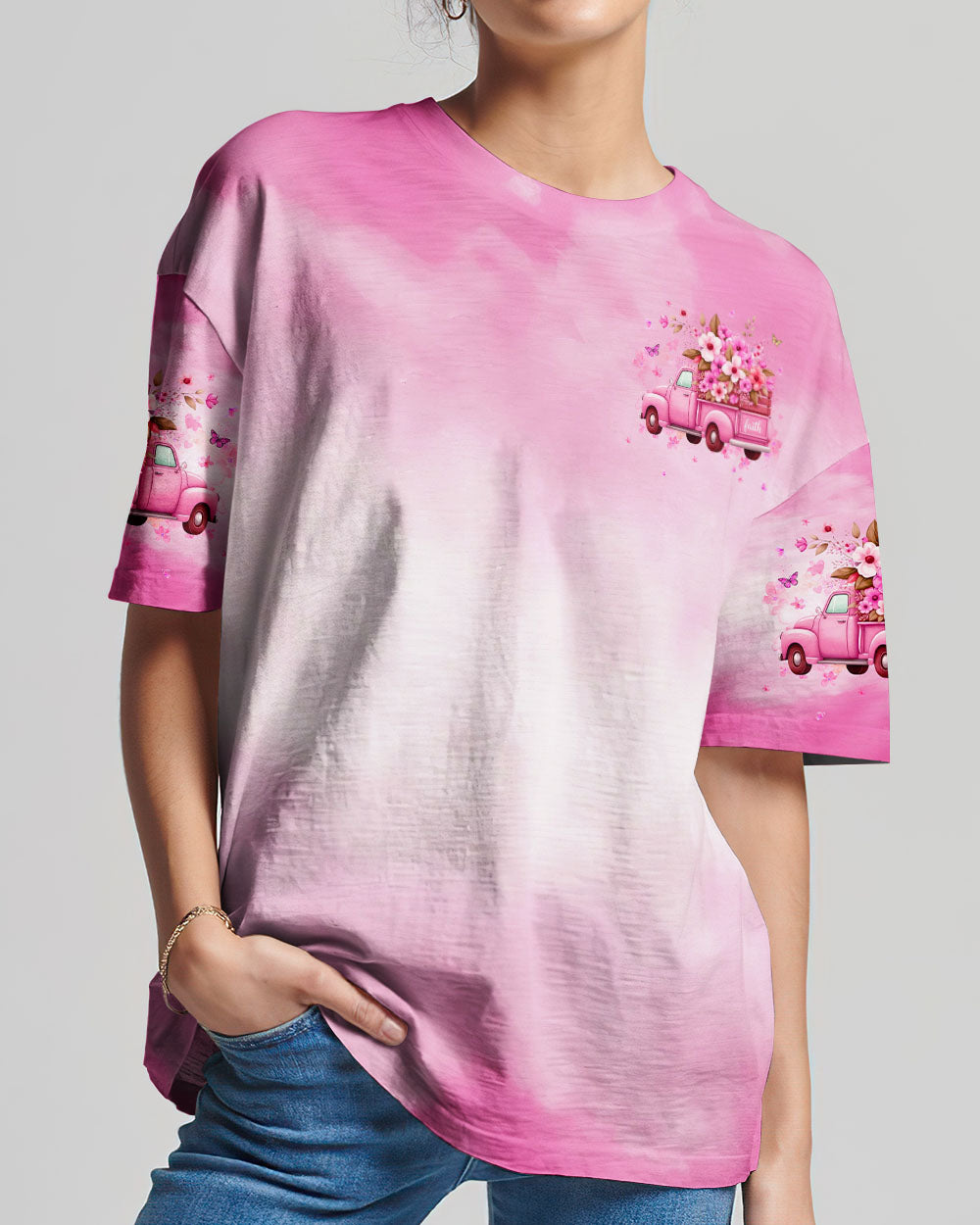 Jesus Take The Wheel Women's All Over Print Shirt - Yhhg2001262