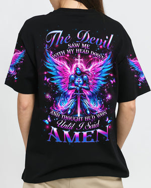 The Devil Saw Me With My Head Down Women's All Over Print Shirt - Yhhg2009243