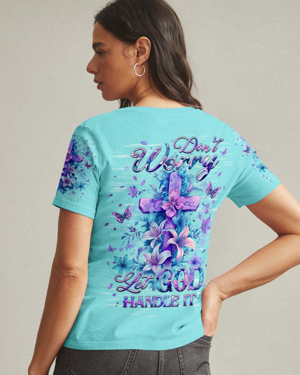 Don't Worry Let God Handle It Women's All Over Print Shirt - Yhhg2110253