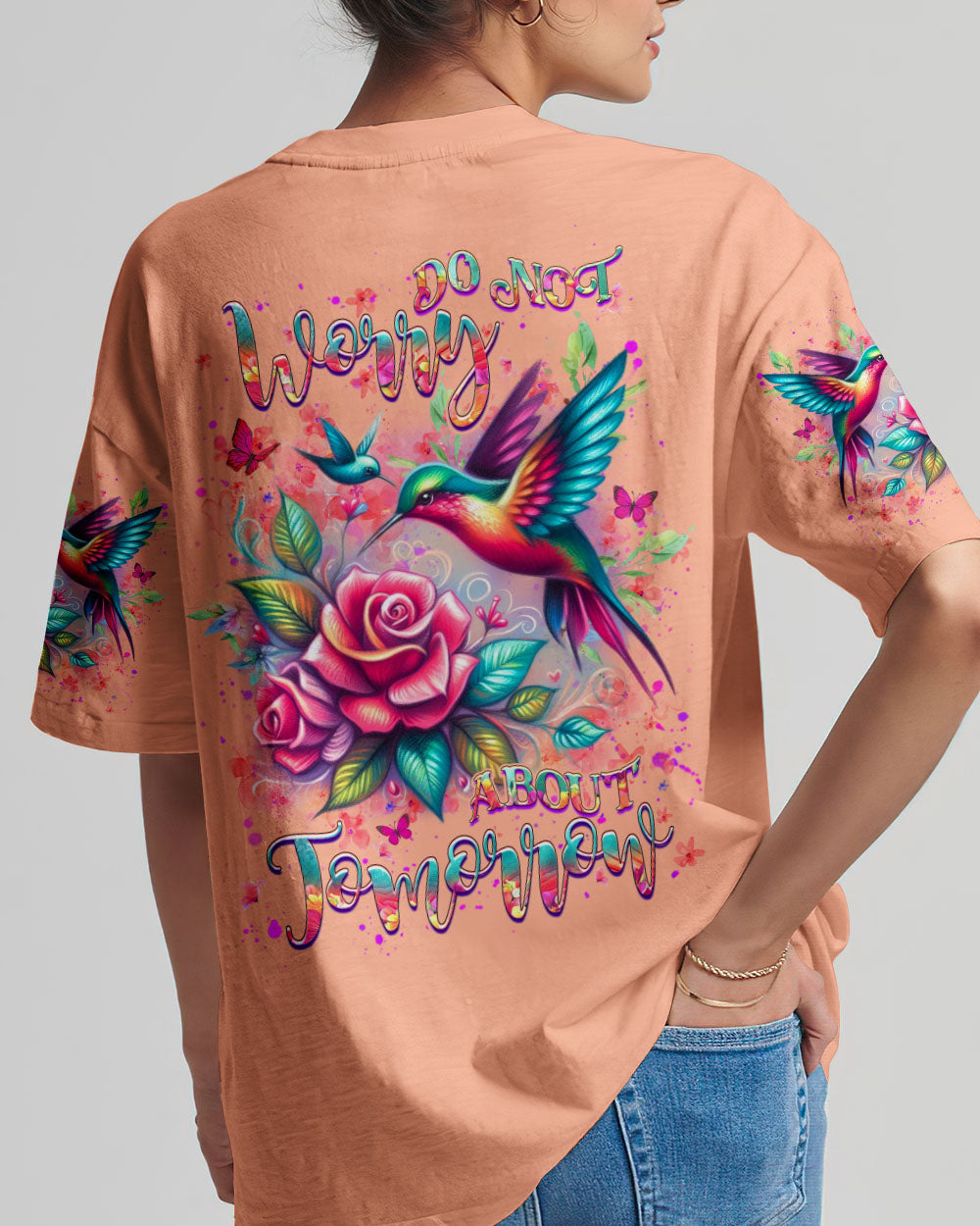 Do Not Worry About Tomorrow Women's All Over Print Shirt - Yhhg2207251
