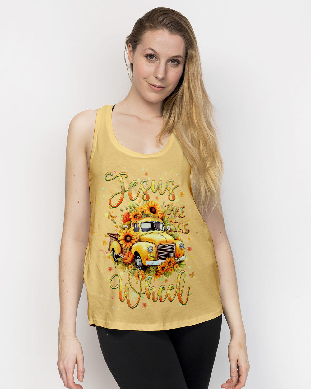 Jesus Take The Wheel Women's All Over Print Shirt - Yhhg2211241